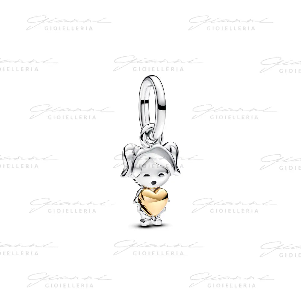 Charm Pandora - Pendente Bimba Felice Charm