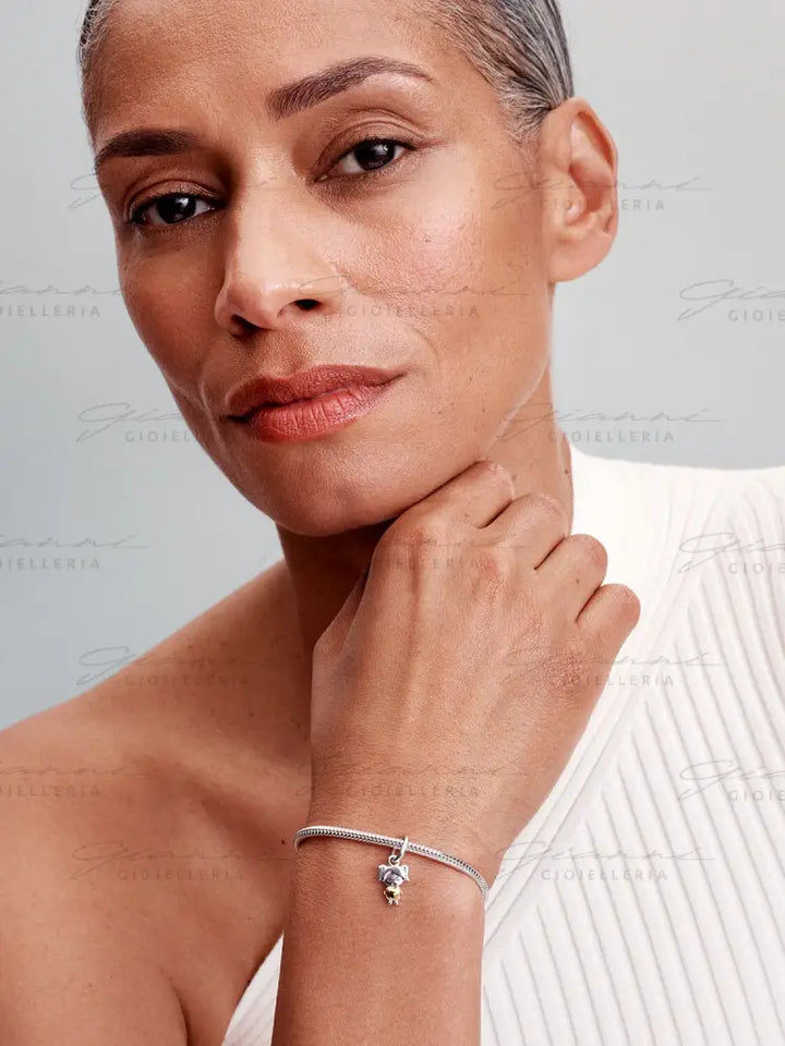 Charm Pandora - Pendente Bimba Felice Charm