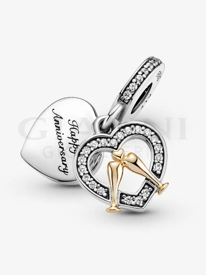 Charm Pandora - Pendente Buon Anniversario Charm