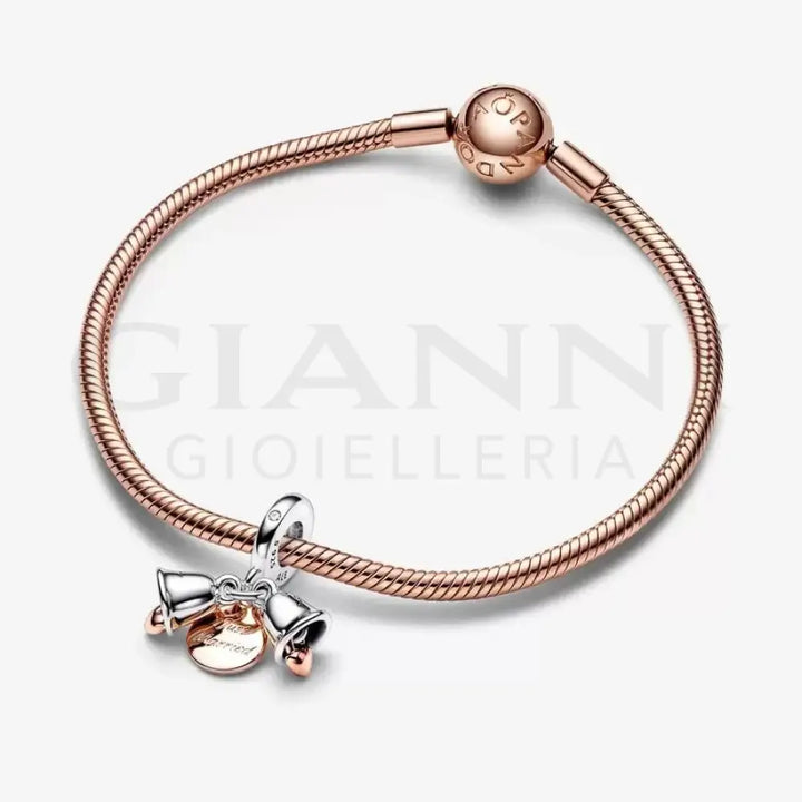Charm Pandora - Pendente Campane Nuziali “Just Married” Charm