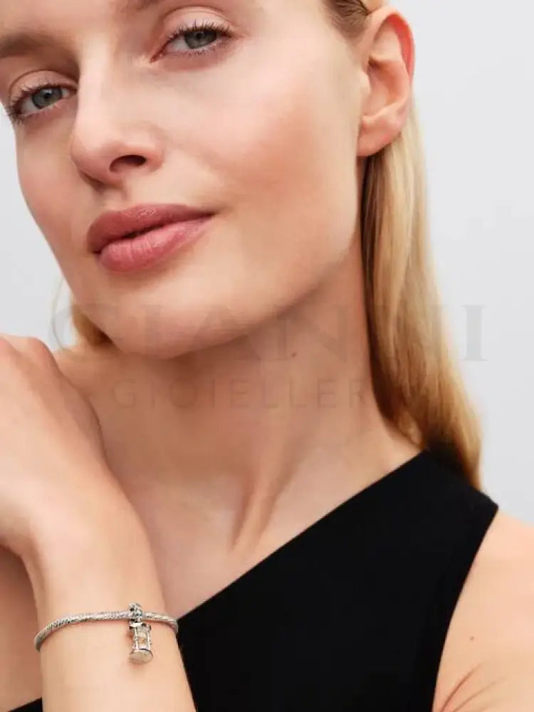 Charm Pandora - Pendente Clessidra ’Time is Precious’ Charm