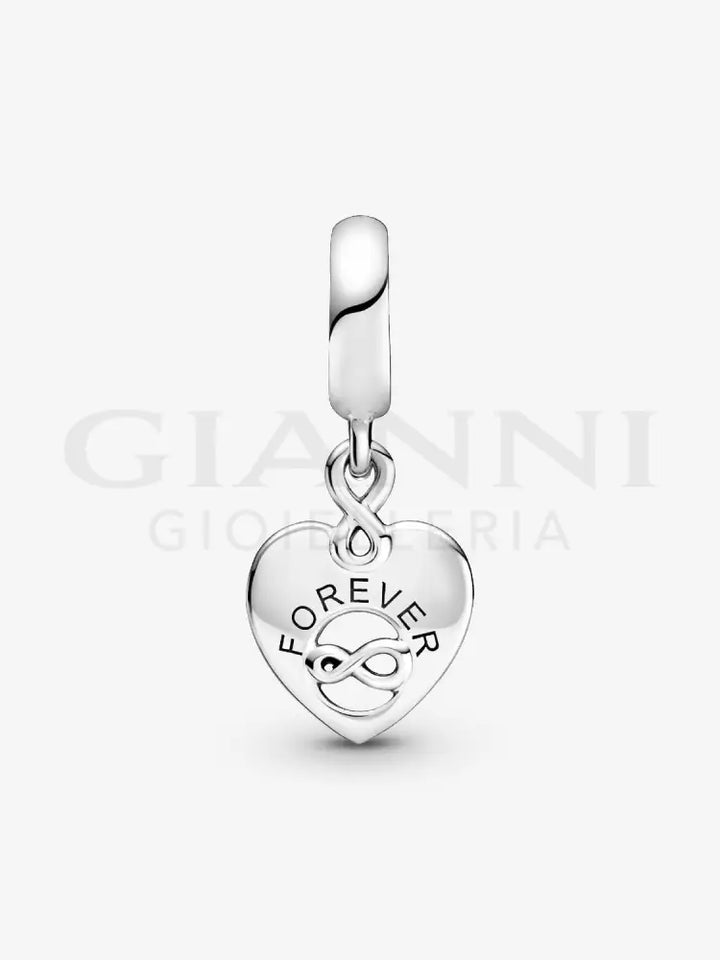 Charm Pandora - Pendente Cuore Amici per Sempre Charm