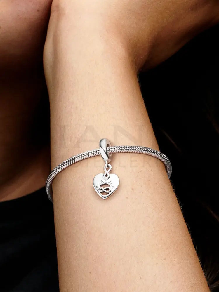 Charm Pandora - Pendente Cuore Amici per Sempre Charm