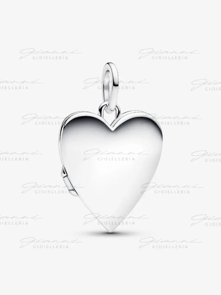 Charm Pandora - Pendente Cuore Apribile da incidere in Argento Charm