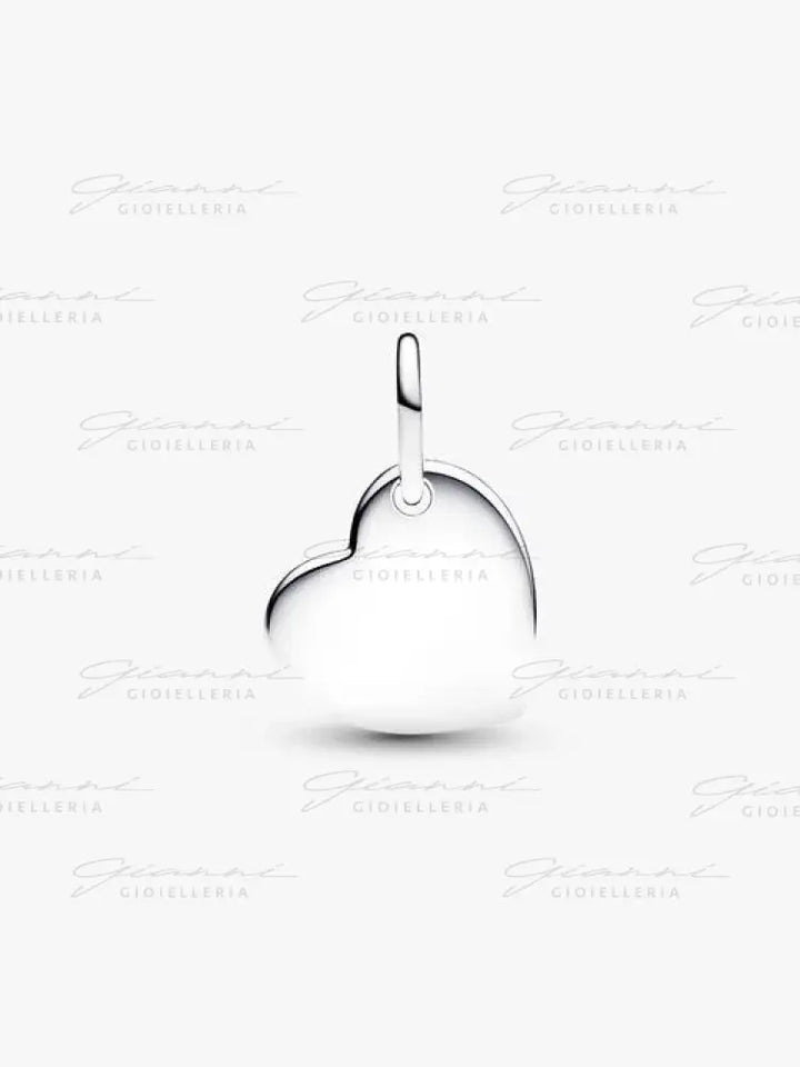 Charm Pandora - Pendente Cuore con Pietra Viola Febbraio Charm