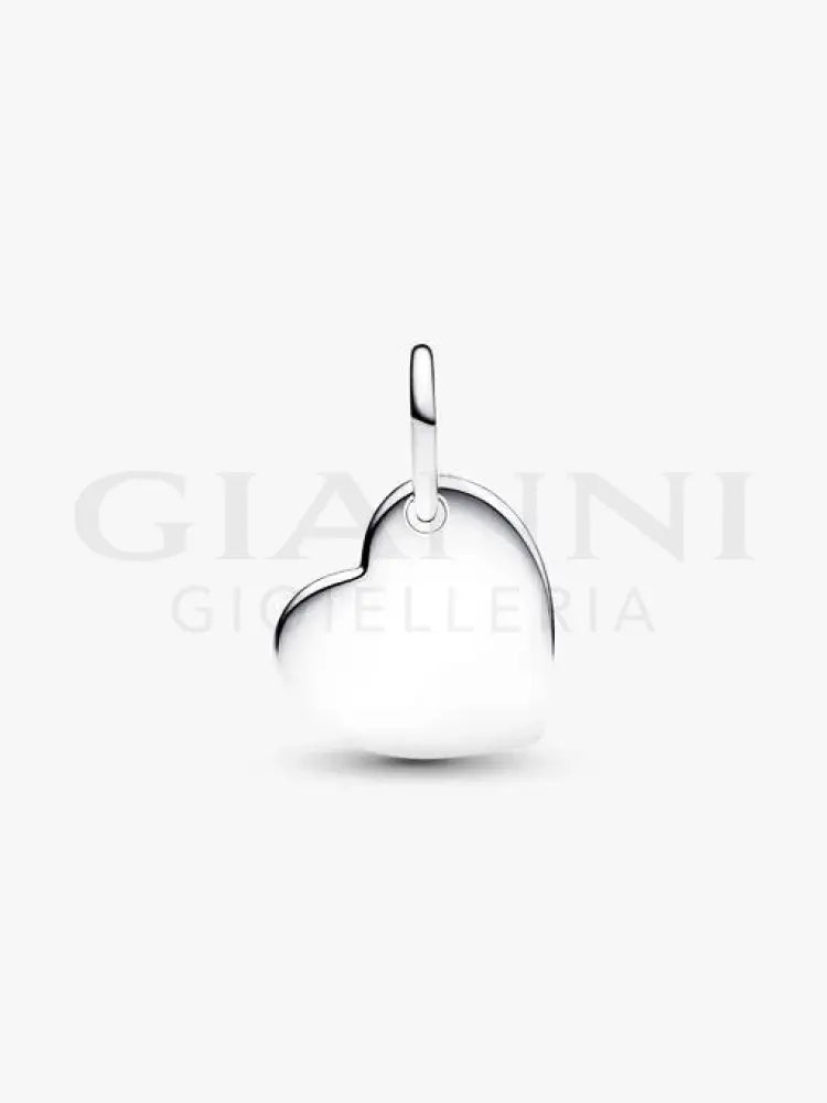 Charm Pandora - Pendente Cuore con Pietra Viola Febbraio Charm
