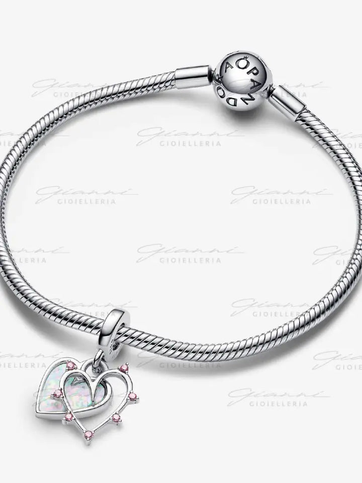 Charm Pandora - Pendente Cuore dell’Amicizia Opale Charm