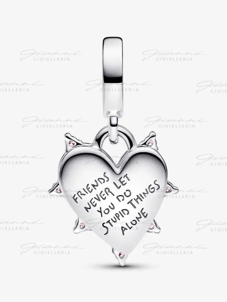 Charm Pandora - Pendente Cuore dell’Amicizia Opale Charm