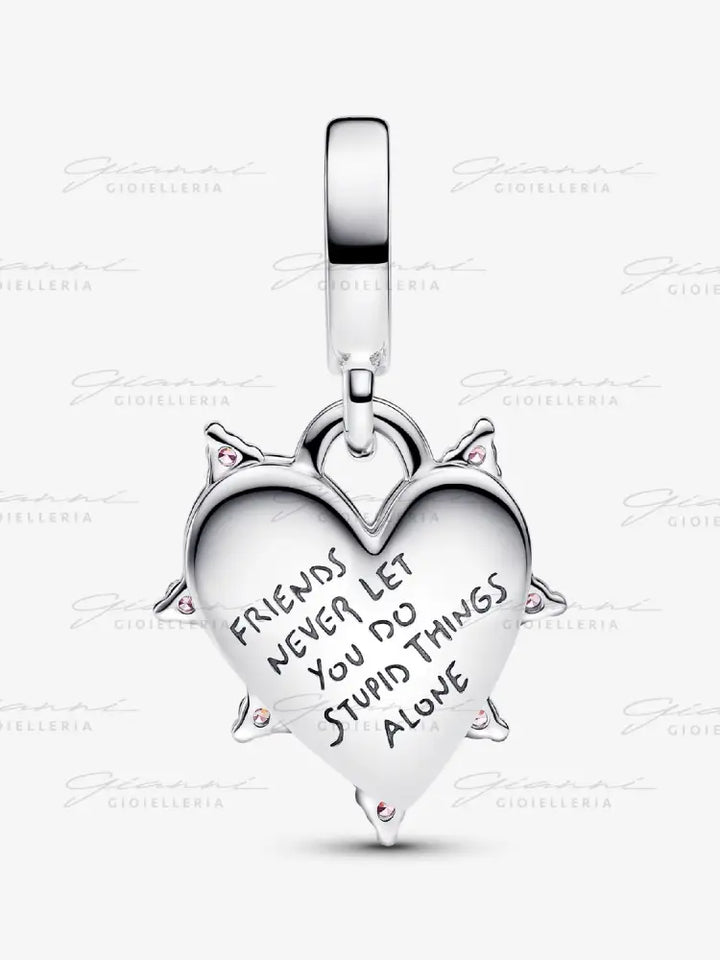 Charm Pandora - Pendente Cuore dell’Amicizia Opale Charm