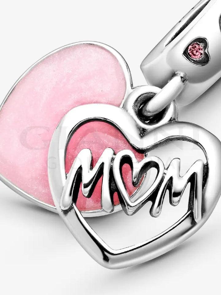 Charm Pandora - Pendente Cuore di Mamma Charm