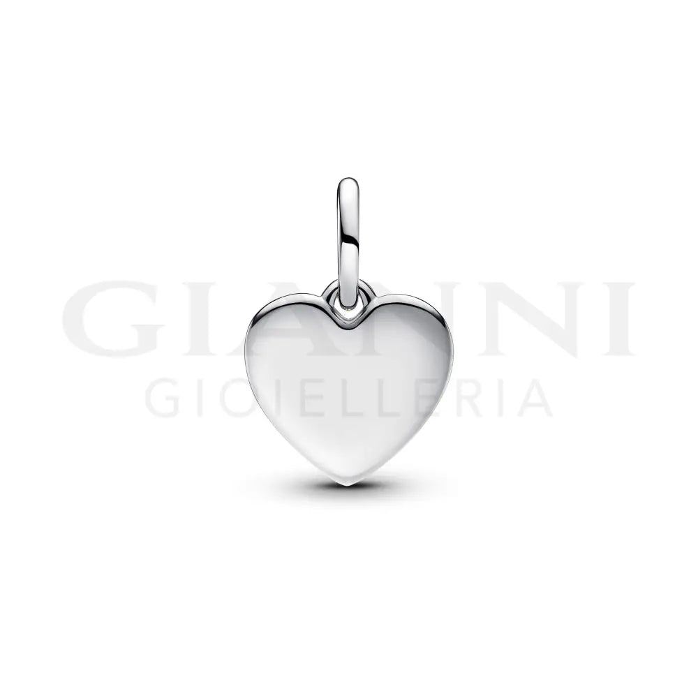 Charm Pandora - Pendente Cuore ’Love’ da incidere Charm