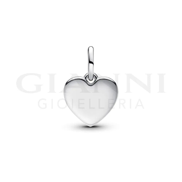 Charm Pandora - Pendente Cuore ’Love’ da incidere Charm