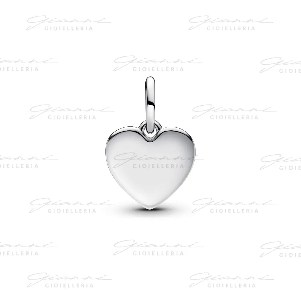 Charm Pandora - Pendente Cuore ’Love’ da incidere Charm