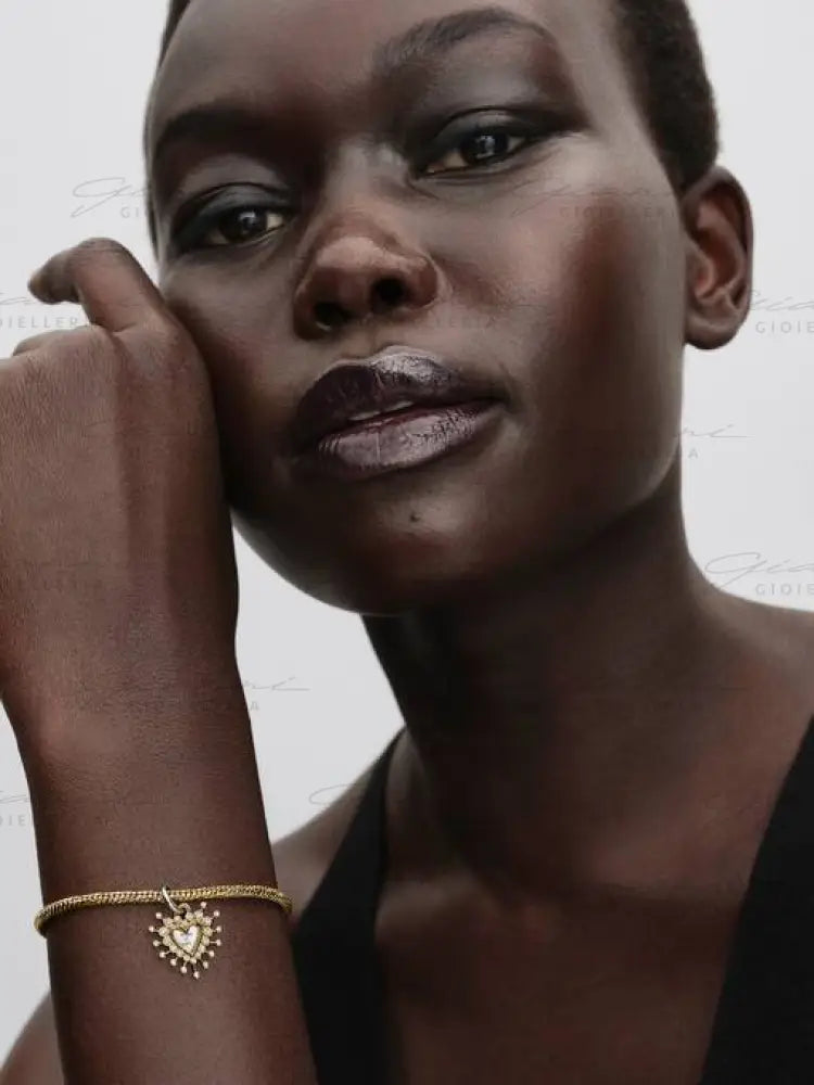 Charm Pandora - Pendente Cuore Luminoso Doppio Charm