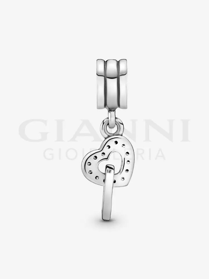 Charm Pandora - Pendente Cuori intrecciati Charm