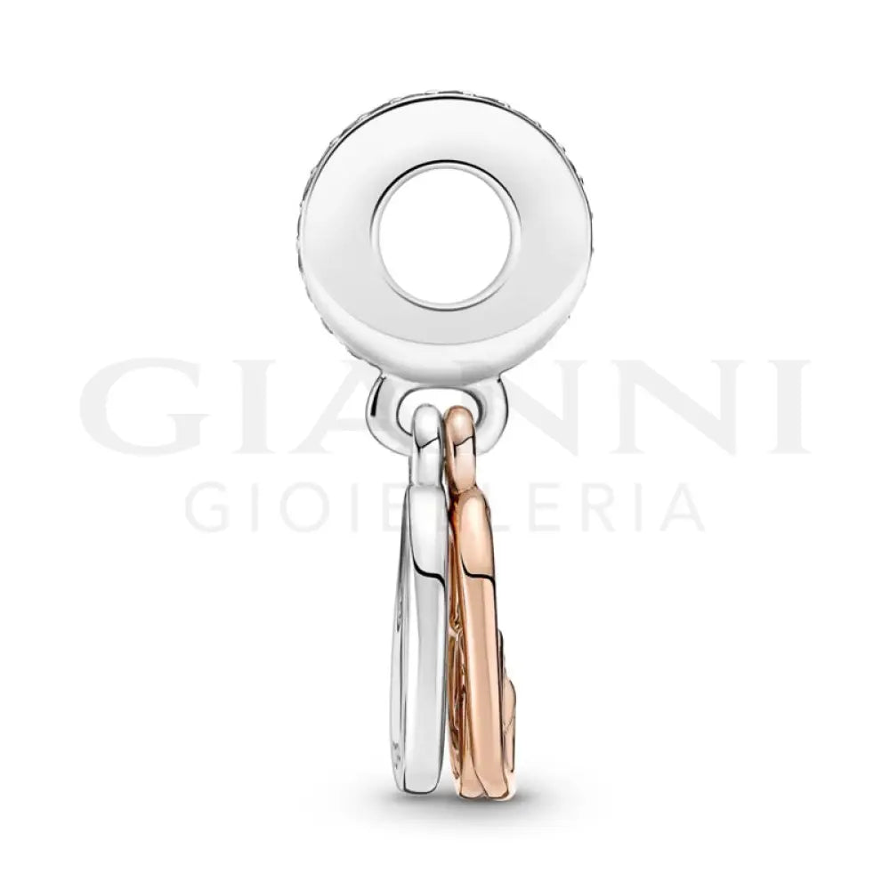 Charm Pandora - Pendente Cuori Intrecciati e Famiglia Charm