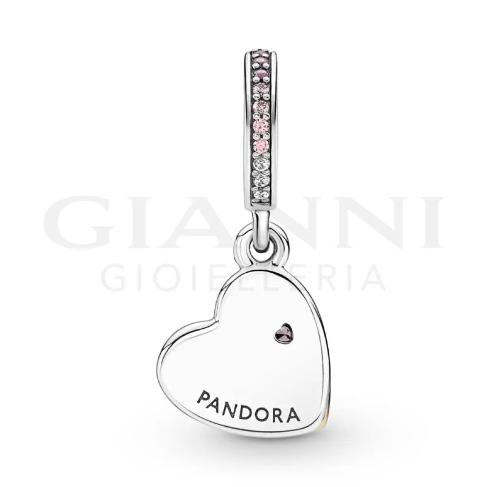Charm Pandora - Pendente Cuori Intrecciati e Famiglia Charm