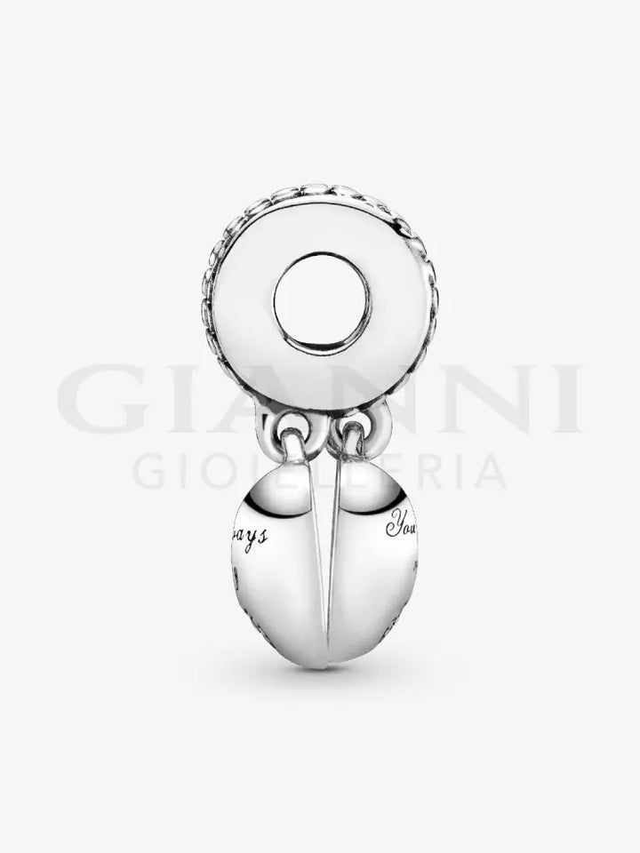 Charm Pandora - Pendente Cuori Mamma & Figlia Charm