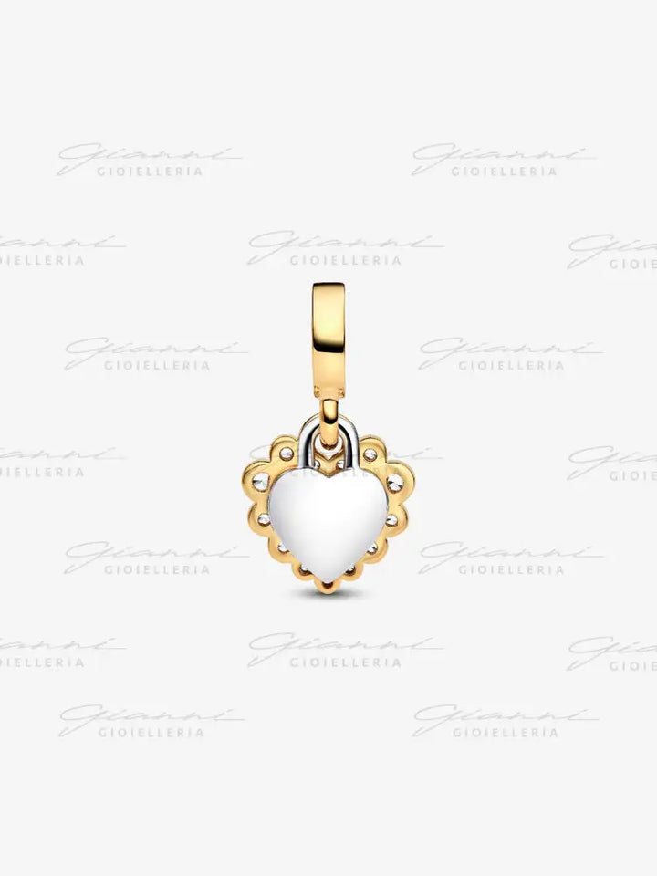 Charm Pandora - Pendente Doppio Cuore Nessuna come Te Charm