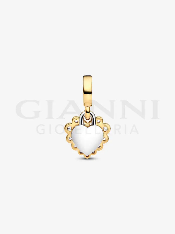 Charm Pandora - Pendente Doppio Cuore Nessuna come Te Charm