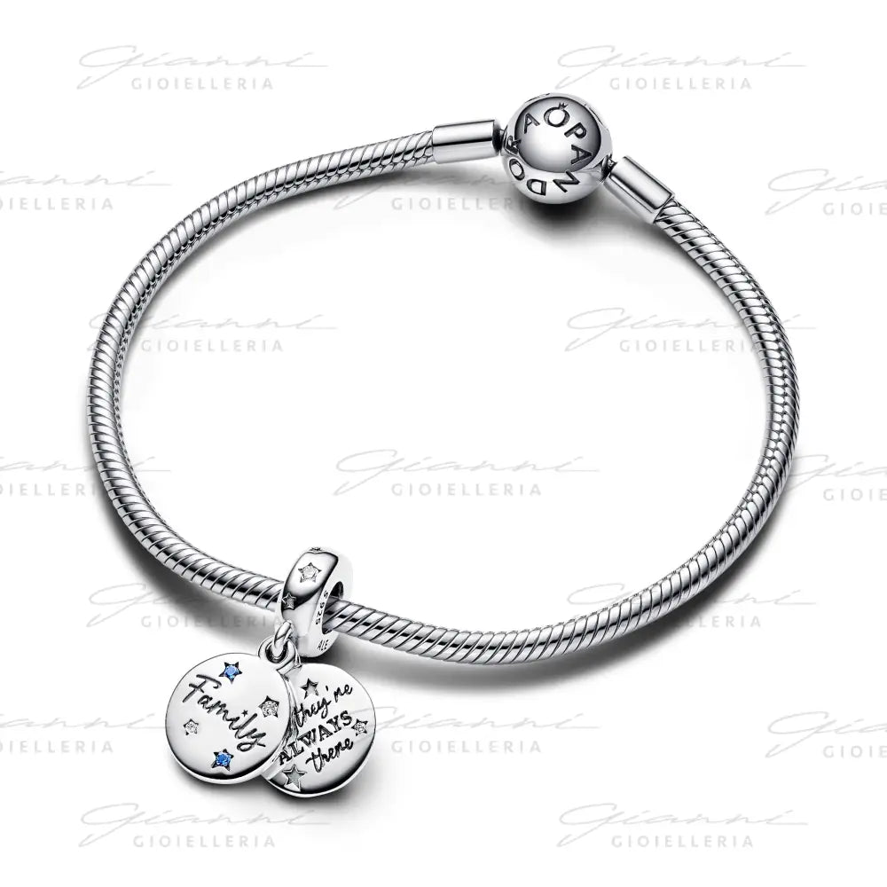 Charm Pandora - Pendente Doppio Famiglia Charm
