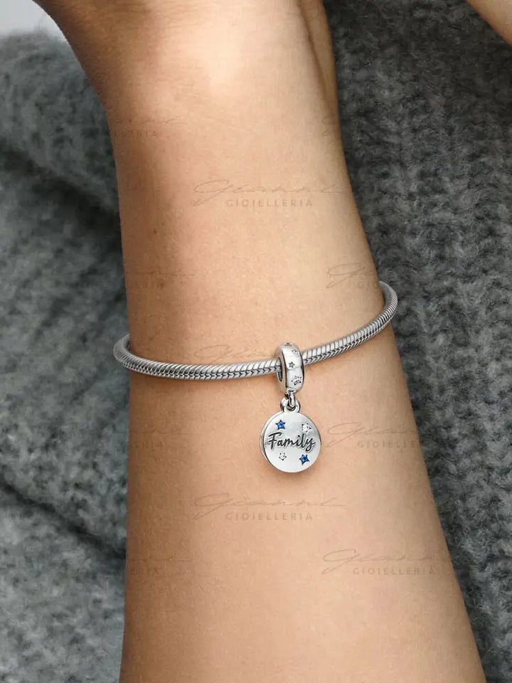 Charm Pandora - Pendente Doppio Famiglia Charm