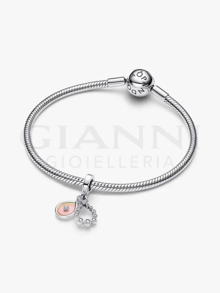 Charm Pandora - Pendente Doppio Infinito Opalescente Charm
