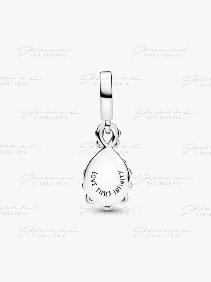 Charm Pandora - Pendente Doppio Infinito Opalescente Charm