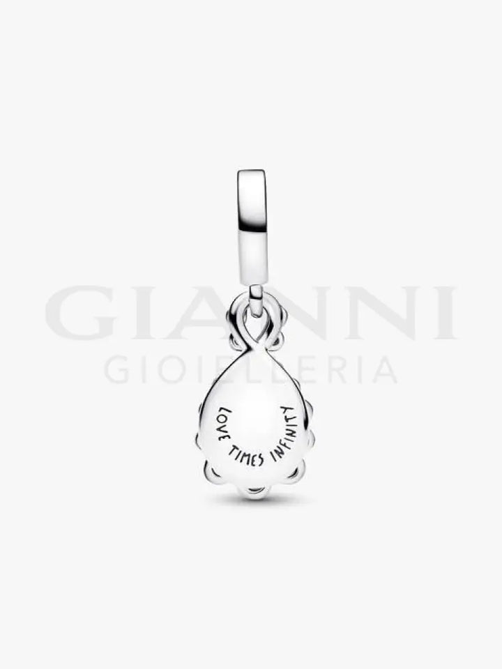 Charm Pandora - Pendente Doppio Infinito Opalescente Charm