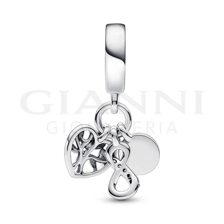 Charm Pandora - Pendente Famiglia Per Sempre Charm