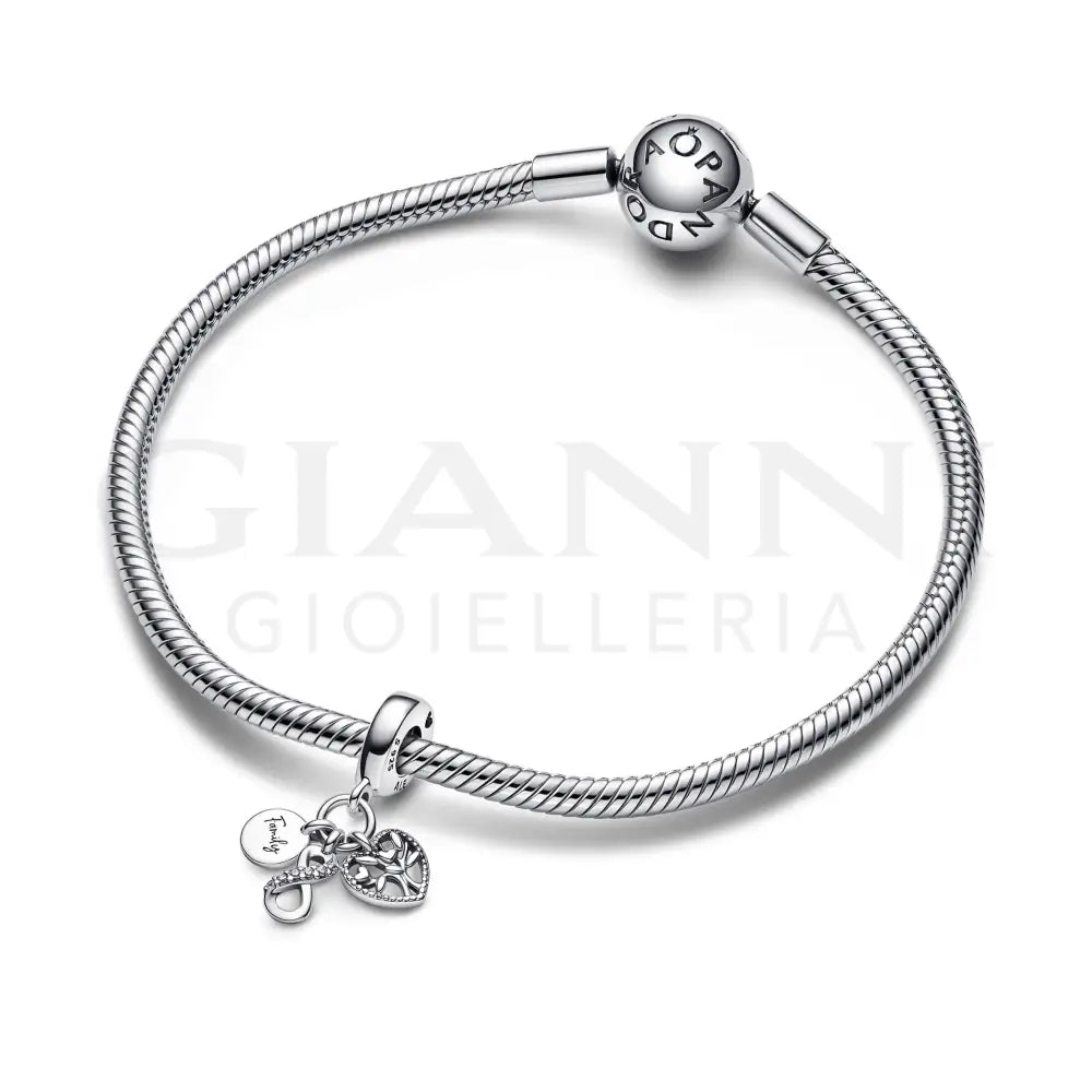 Charm Pandora - Pendente Famiglia Per Sempre Charm