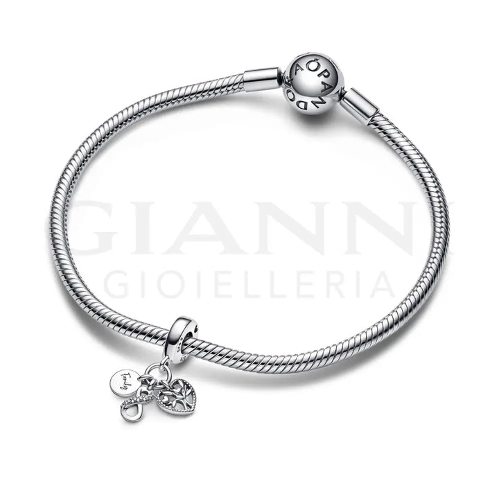 Charm Pandora - Pendente Famiglia Per Sempre Charm