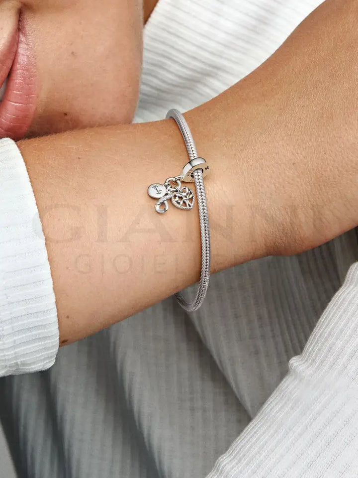 Charm Pandora - Pendente Famiglia Per Sempre Charm