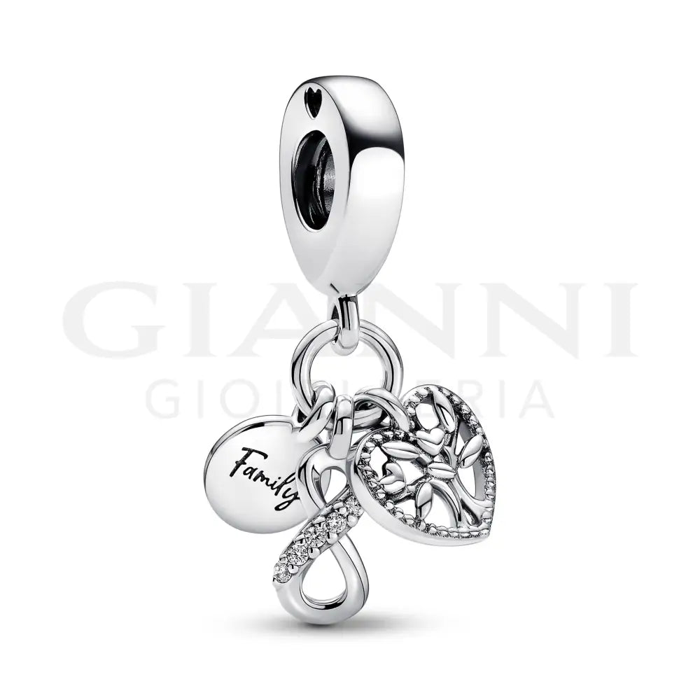 Charm Pandora - Pendente Famiglia Per Sempre Charm