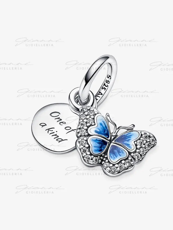 Charm Pandora - Pendente Farfalla Blu Charm