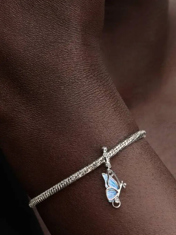 Charm Pandora - Pendente Farfalla e Chiave ’Unlock Tomorrow’ Charm