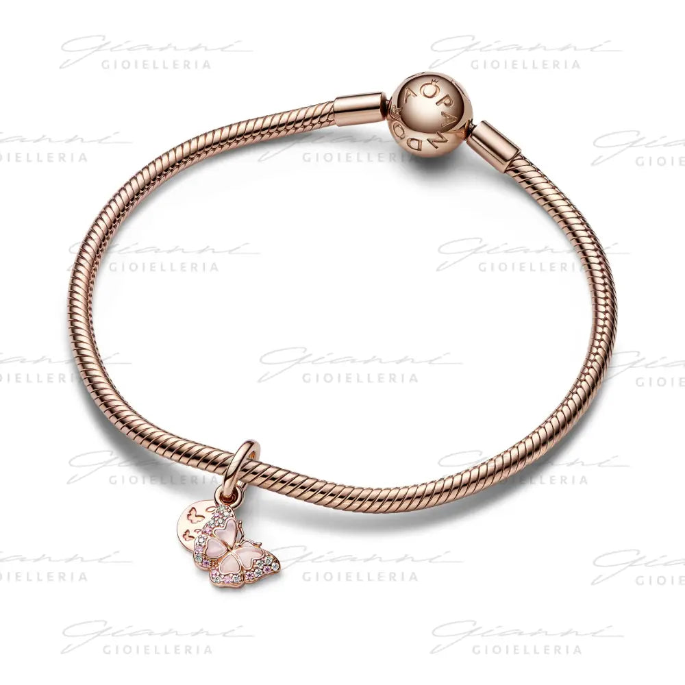 Charm Pandora - Pendente Farfalla Rosa Charm
