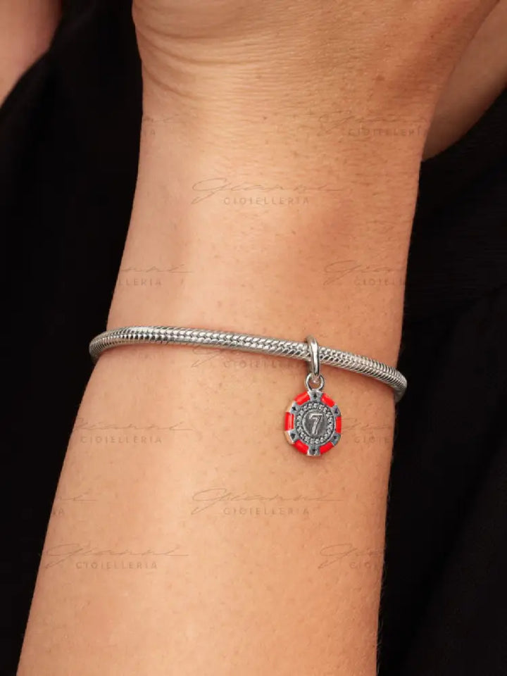 Charm Pandora - Pendente Fiche da Poker Charm