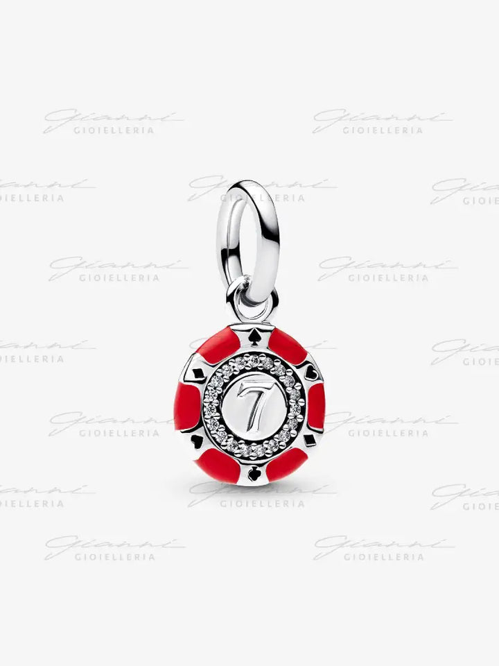 Charm Pandora - Pendente Fiche da Poker Charm
