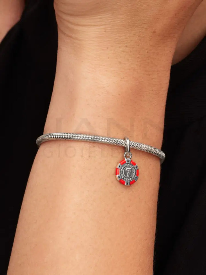 Charm Pandora - Pendente Fiche da Poker Charm