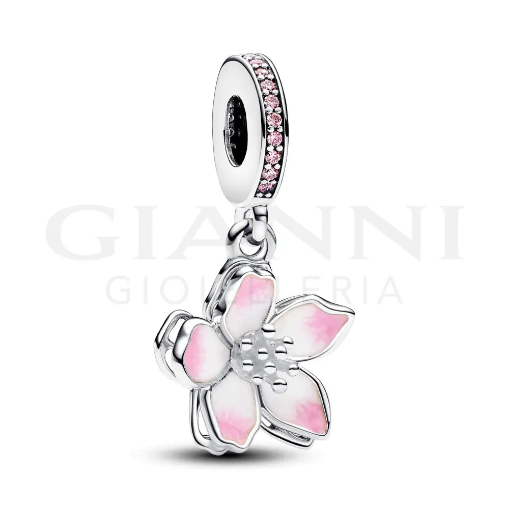 Charm Pandora - Pendente Fiore di Ciliegio Charm