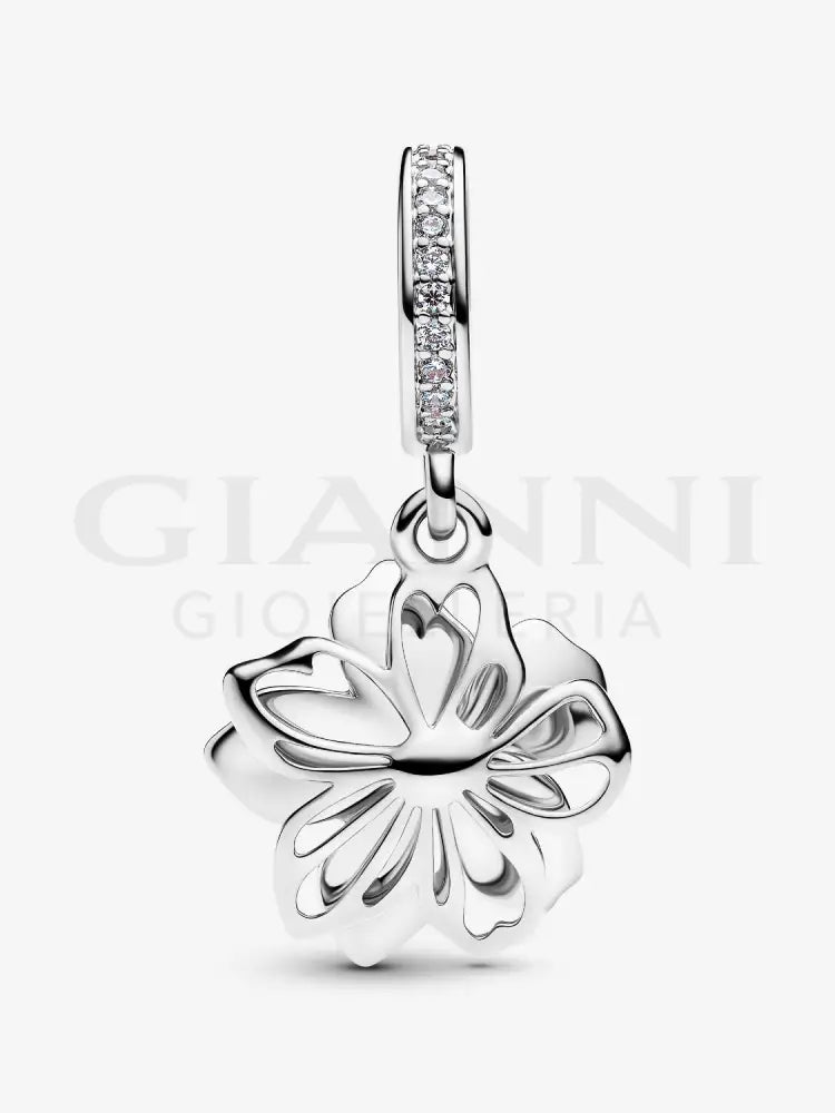 Charm Pandora - Pendente Fiore di ciliegio blu Charm