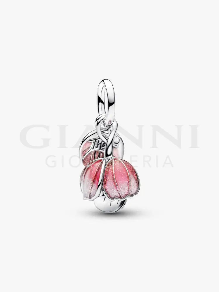Charm Pandora - Pendente Fiore ’Thank you’ - Charm