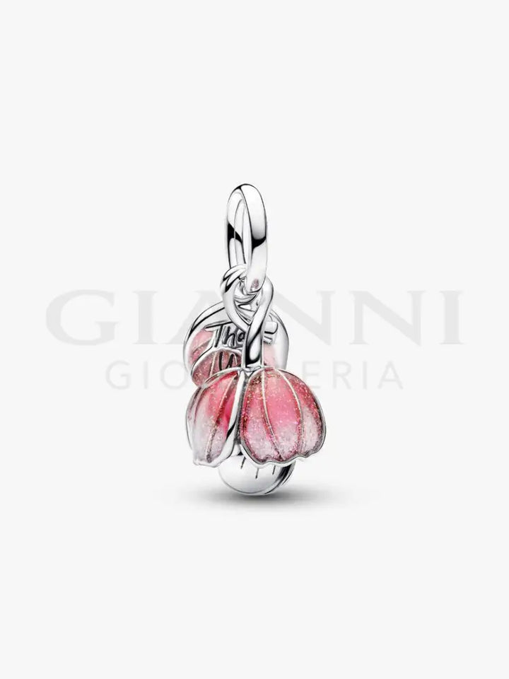 Charm Pandora - Pendente Fiore ’Thank you’ - Charm