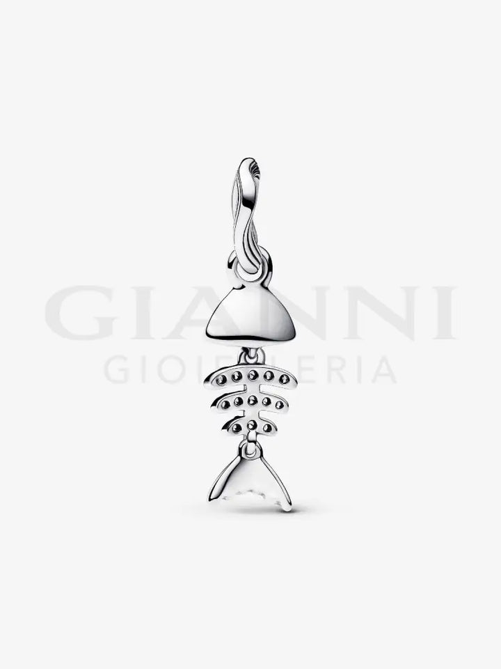 Charm Pandora - Pendente Lisca Di Pesce Turchese Charm
