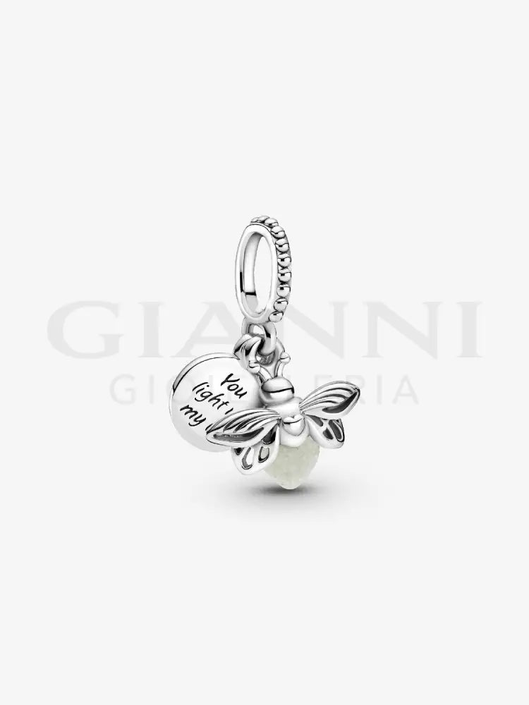 Charm Pandora - Pendente Lucciola che si Illumina al Buio Charm