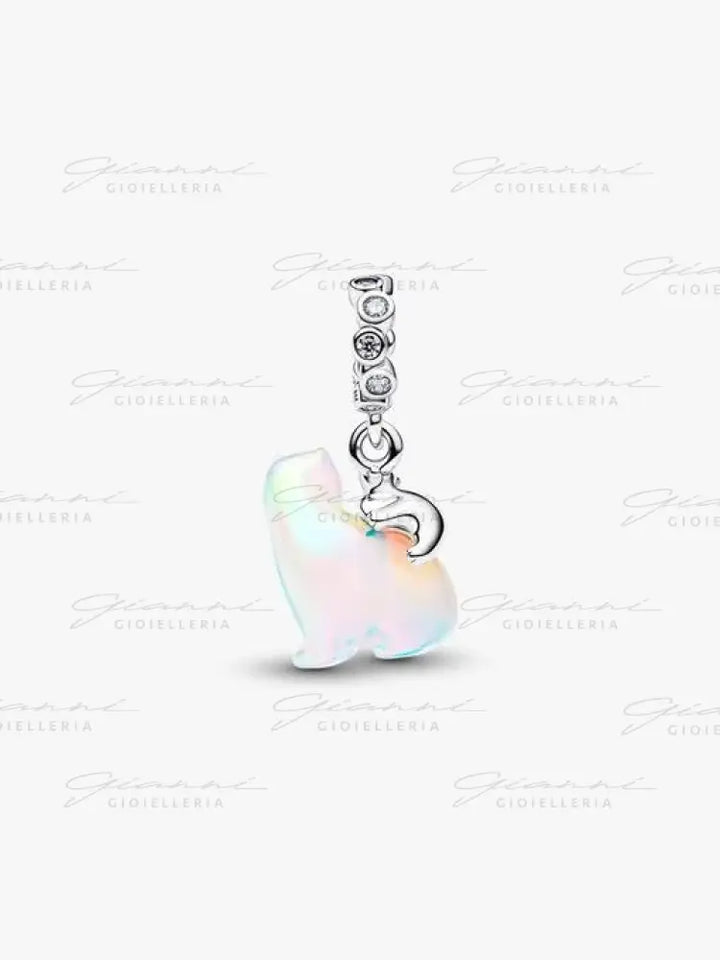 Charm Pandora - Pendente Orso Polare Mamma e Cucciolo Charm