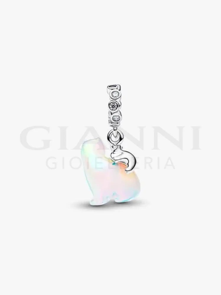 Charm Pandora - Pendente Orso Polare Mamma e Cucciolo Charm