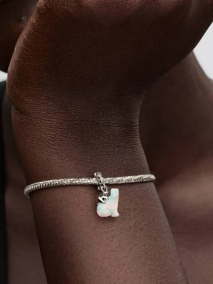 Charm Pandora - Pendente Orso Polare Mamma e Cucciolo Charm