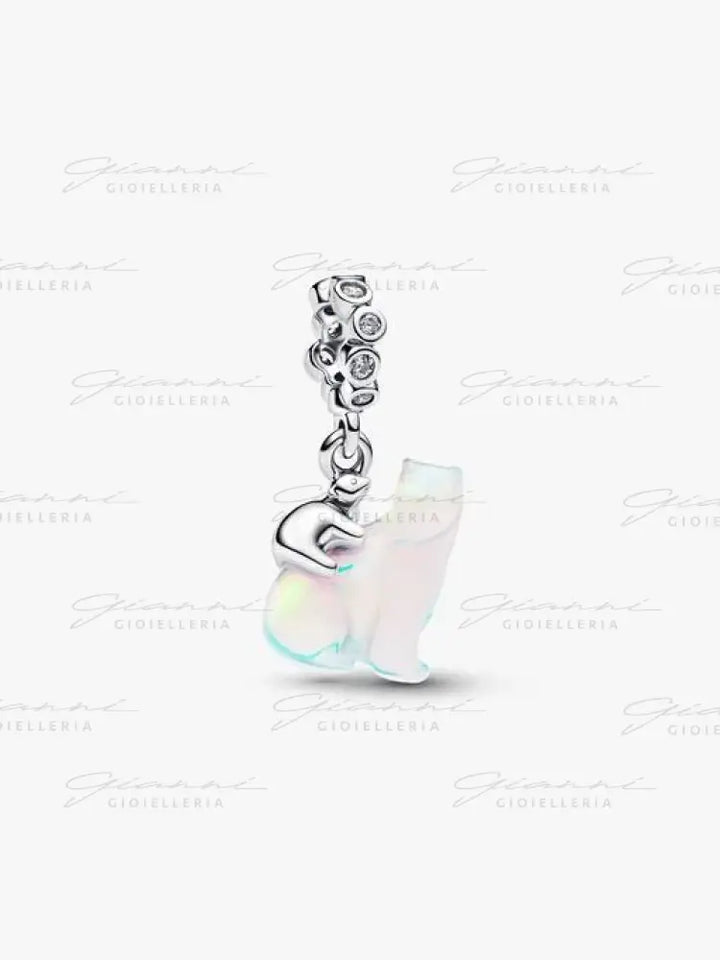 Charm Pandora - Pendente Orso Polare Mamma e Cucciolo Charm